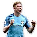 De Bruyne FIFA 17 Team of the Week Gold